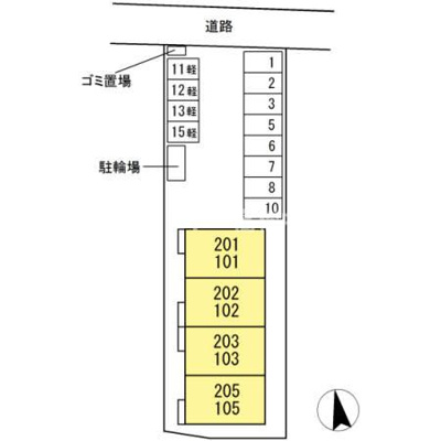 【区画図】 | セジュール愛