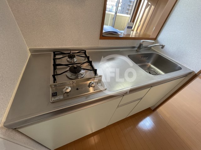 アイビス新梅田のキッチン|アイビス新梅田　2口ガスシステムキッチン