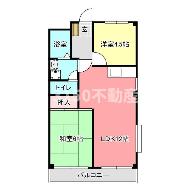 グランドハイム21の間取り