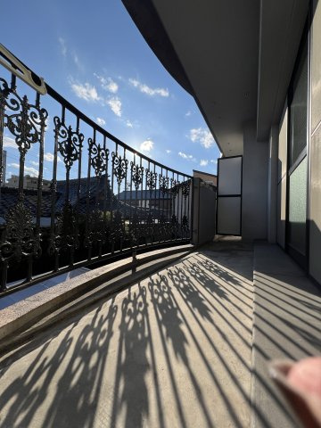 カーサグラニーレのバルコニー