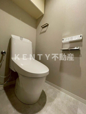 【トイレ】 | ミリアレジデンス大岡山 | 落ち着いたトイレです