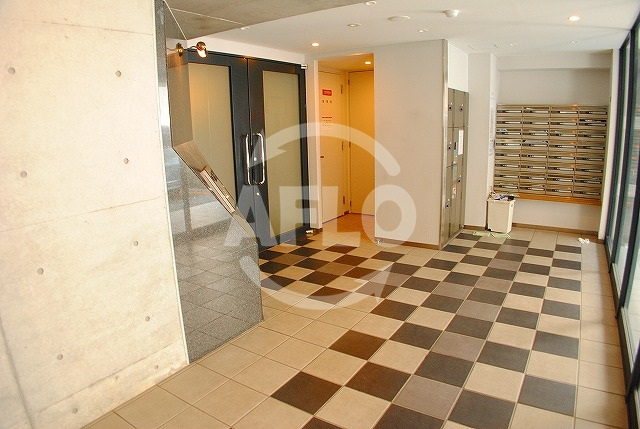 南堀江アパートメントグランデのエントランス|南堀江アパートメントグランデ　エントランス