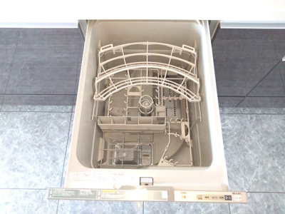 【キッチン】 | シンフォニアみなみが丘イーストコートD棟 | 食器洗浄乾燥機は高温洗浄により、手洗いよりも高い洗浄力と除菌効果が期待できます！