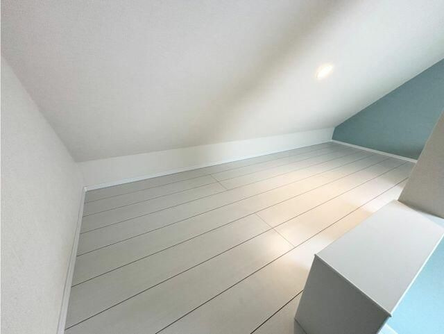 キューブときわ台の寝室