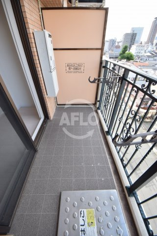 Luxe玉造Ⅱのバルコニー|Luxe玉造II　バルコニー