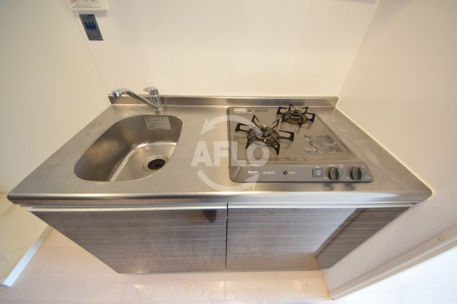 Luxe玉造Ⅱのキッチン|Luxe玉造II　2口ガスシステムキッチン