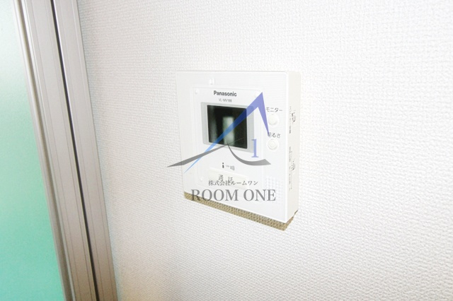 アトール上野毛のセキュリティ|モニター付インターホンです。