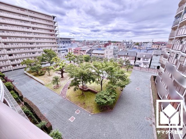 深草西浦住宅の展望