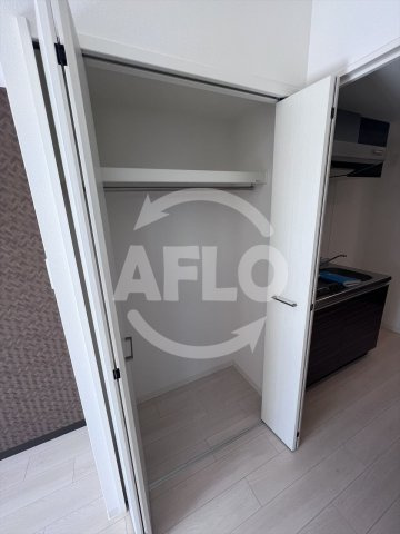 Luxe布施南Ⅱの収納|Luxe布施南ⅠⅠ　クローゼット