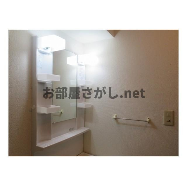 Ｓｕｎｒｉｓｅ　浅草の洗面所|忙しい朝には欠かせない洗面所です