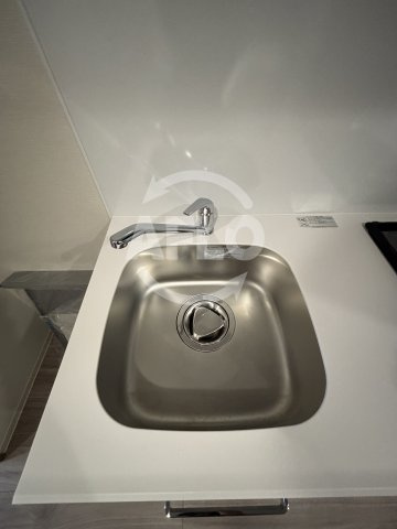 プレサンス緑橋ソレアス　宝栄小学校のキッチン|プレサンス緑橋ソレアス　シンク