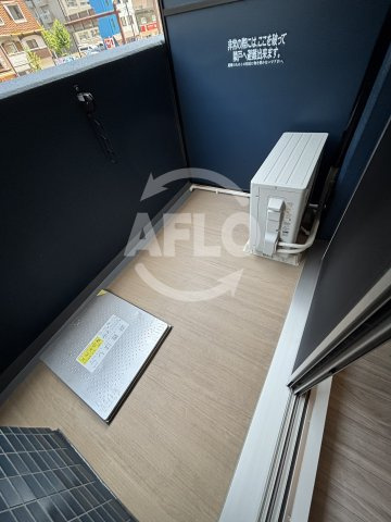 プレサンス緑橋ソレアス　宝栄小学校のバルコニー|プレサンス緑橋ソレアス　バルコニー