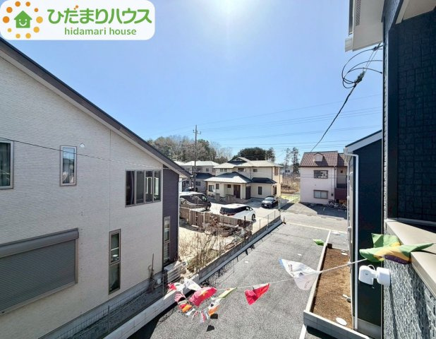 野田市七光台第19　新築戸建　2号棟の展望|陽当り良好です！