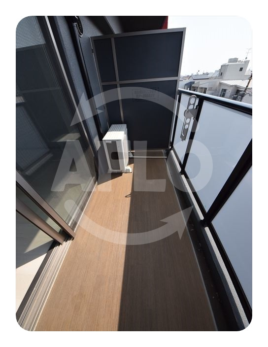 グランパシフィック田島Luxeのバルコニー|グランパシフィック田島　バルコニー