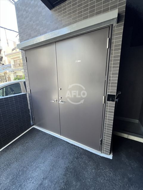 プレサンスロジェ天王寺真田山公園のその他共用部分|プレサンスロジェ天王寺真田山公園　ゴミ捨て場