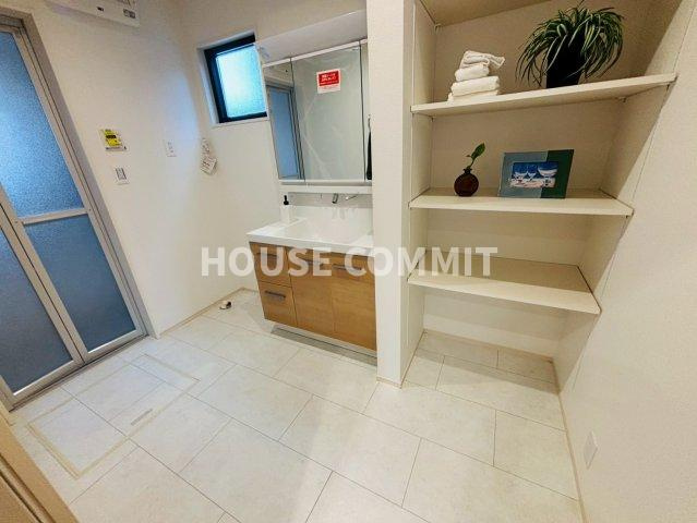 新築戸建　富里市七栄　ザ・ドリームフィールド成田75 ６期　４号棟の脱衣所