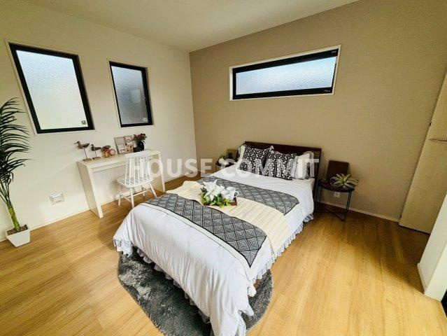 新築戸建　富里市七栄　ザ・ドリームフィールド成田75 ６期　４号棟の寝室