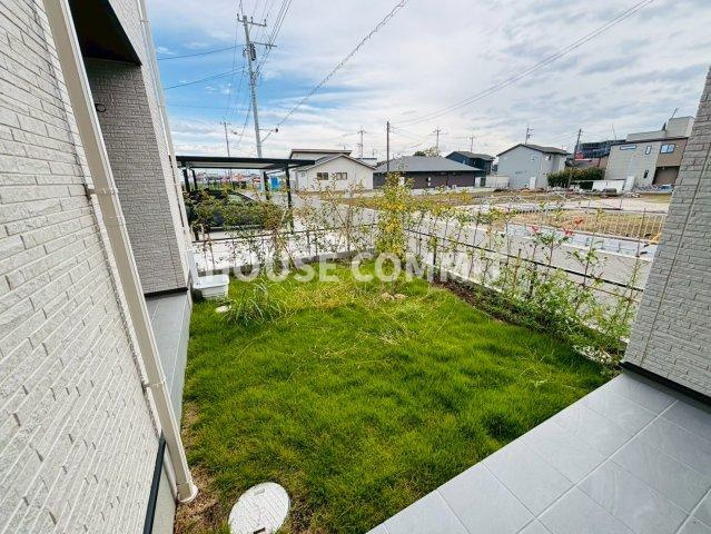 新築戸建　富里市七栄　ザ・ドリームフィールド成田75 ６期　４号棟の庭