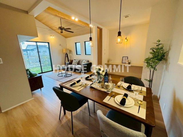 新築戸建　富里市七栄　ザ・ドリームフィールド成田75 ６期　４号棟の居間・リビング