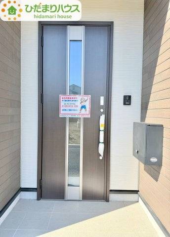 野田市七光台第19　新築戸建　3号棟の玄関|2026年3月完成(^^)/内見ご予約お待ちしております♪