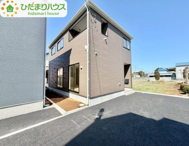 野田市七光台第19　新築戸建　3号棟の外観|2026年3月完成(^^)/内見ご予約お待ちしております♪