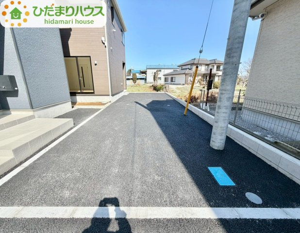 野田市七光台第19　新築戸建　3号棟の前面道路含む現地写真|2026年3月完成(^^)/内見ご予約お待ちしております♪