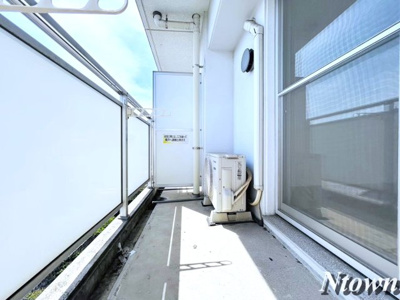 【バルコニー】 | エルスタンザ東別院 | 開放的で明るい空間を演出してくれるバルコニーです