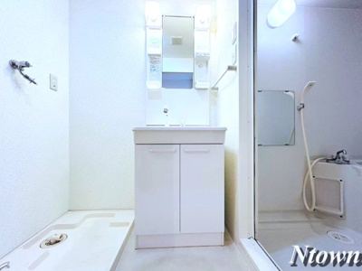 【独立洗面台】 | エルスタンザ東別院 | 朝の身支度には欠かせない独立洗面化粧台