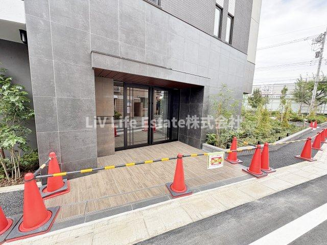 ベルジュール東伏見ⅱのエントランス