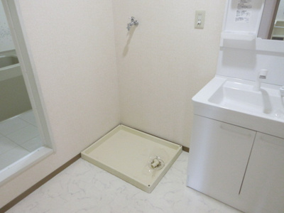 【洗面所】 | コーポヴェルディ | 室内洗濯機置場