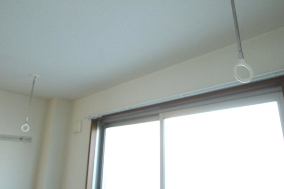 武蔵新田1Rマンションの設備|室内物干し