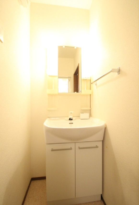 武蔵新田1Rマンションの洗面所