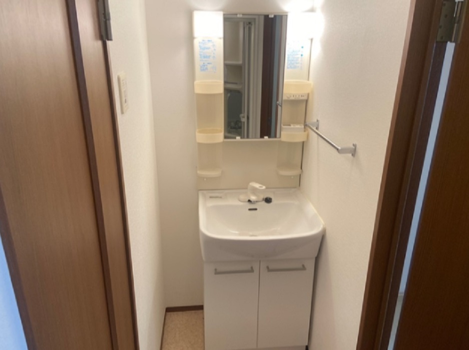 武蔵新田1Rマンションの洗面所|洗面台