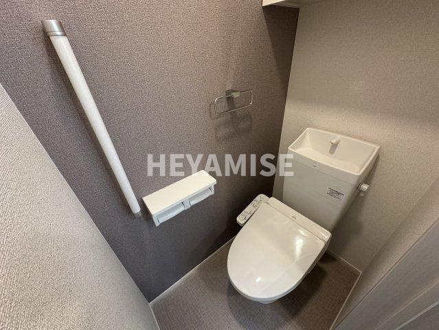 パラディⅥのトイレ|※室内画像は別号室のもの