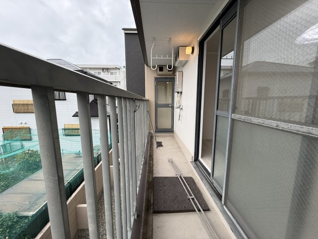 久保ビルのバルコニー