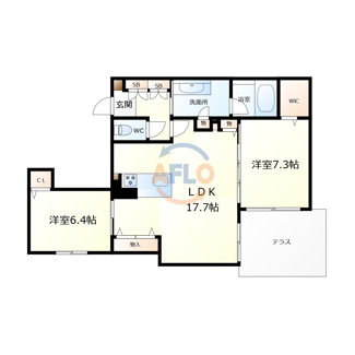 【間取り】 | フェリス阪南町　阪南小学校区 | フェリス阪南町　間取り
