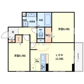 【間取り】 | 仮称)D-ROOM東住吉区南田辺4丁目 | 仮称)D-ROOM東住吉区南田辺4丁目　間取り