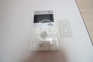 【セキュリティ】 | グレイス阿倍野松崎 | グレイス阿倍野松崎　TVモニター付きインターホン