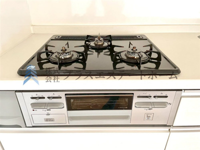 【その他】 | 夢野ハイタウン3号棟 | 3口コンロでお料理も進みます♪