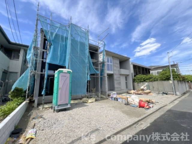 藤沢市辻堂東海岸3丁目　新築戸建　1号棟の外観|2026.5.9撮影☆