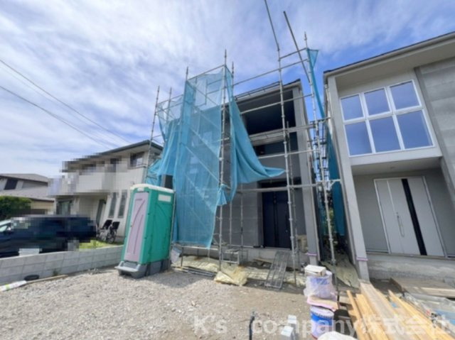 藤沢市辻堂東海岸3丁目　新築戸建　1号棟の外観|2026.5.9撮影☆