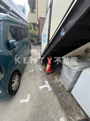 【駐車場】 | ナンブハイム１４ | 駐車場に車を止められます