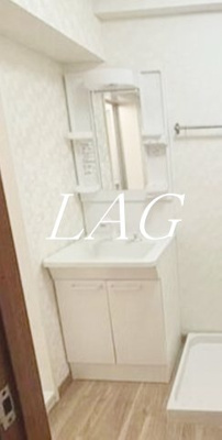 【洗面所】 | レジデンス池上 | 独立洗面台です。