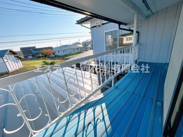 南万丁目貸家のバルコニー