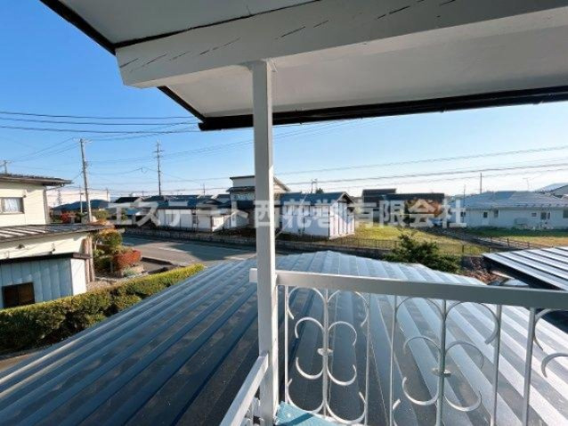 南万丁目貸家の展望|花巻中学校が見える距離にあります。