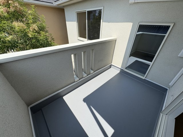 ☆家具・エアコン・テレビ・照明付き☆明石市小久保６丁目戸建のバルコニー