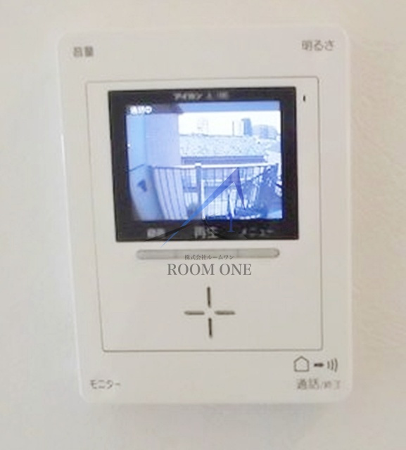カーサ大井倉田のセキュリティ|モニター付きインターホンです。