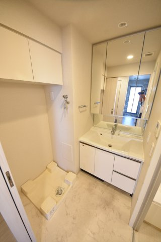 ワコーレザ・神戸旧居留地レジデンスタワーの洗面所