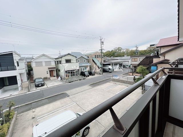 名古屋市守山区川宮町のアパートの展望