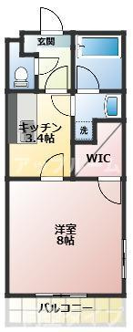 グリシーヌの間取り